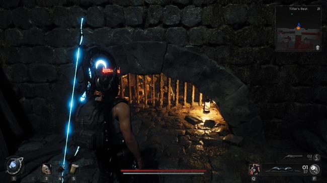 Player standing next to the sewer man in Remnant 2